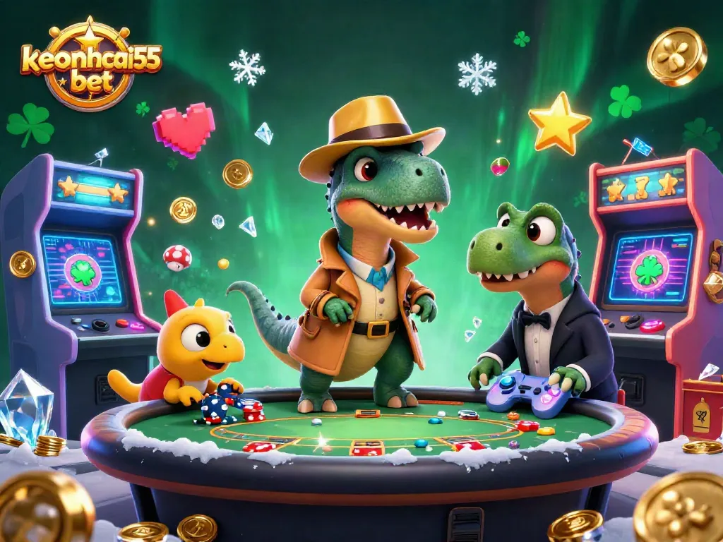 Experience excitement with keonhacai55 bet at a dynamic blackjack scene featuring colorful casino elements.