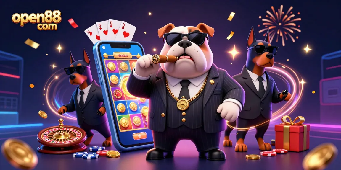 Engage with thrilling gameplay at open88 com featuring a mafia boss and action-packed scenes.